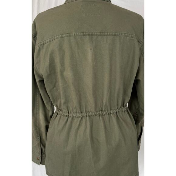 Old Navy Small Utility Barn Jacket Olive Green - Picture 6 of 7